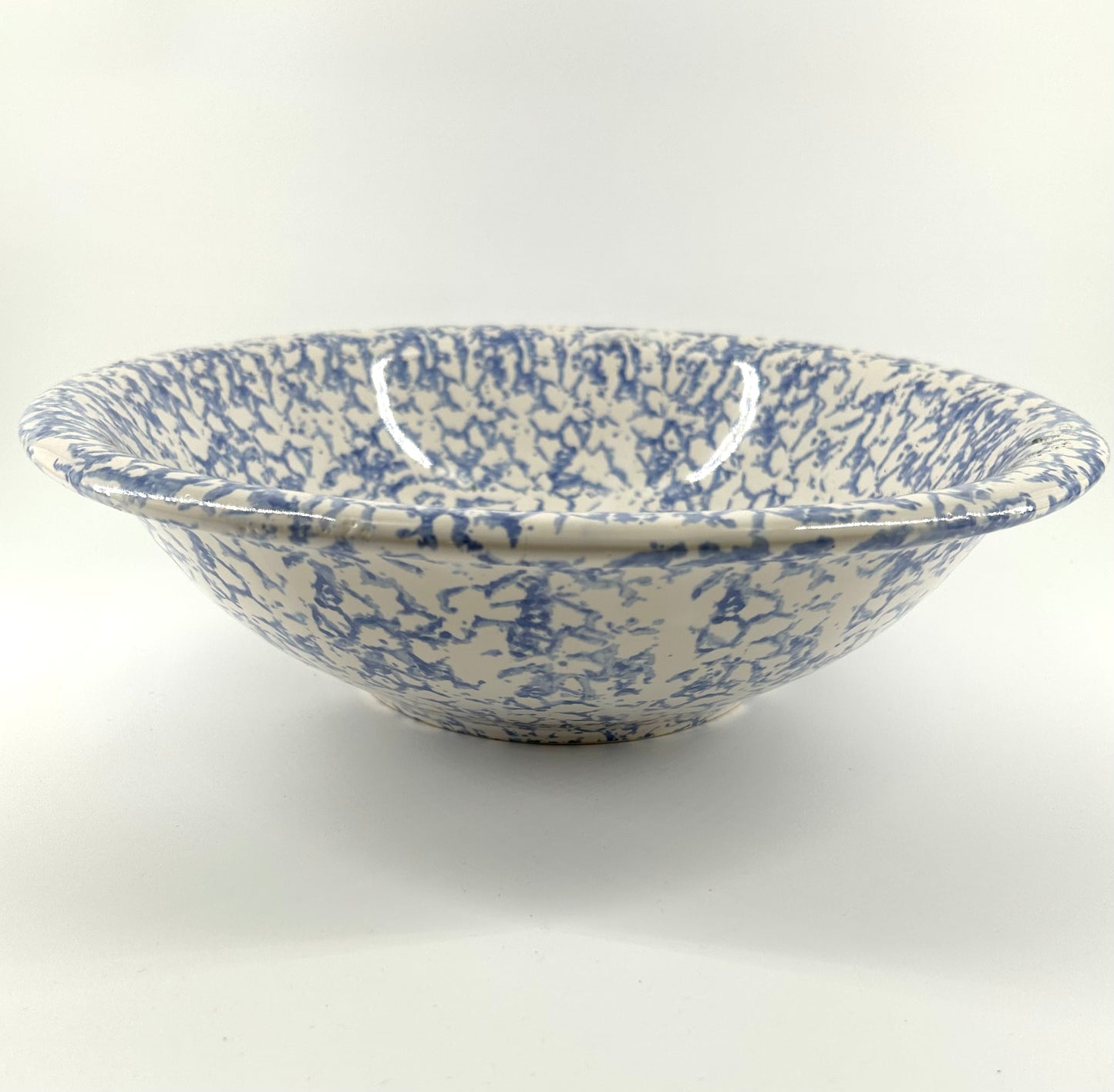 McCoy Spongeware Serving Bowl