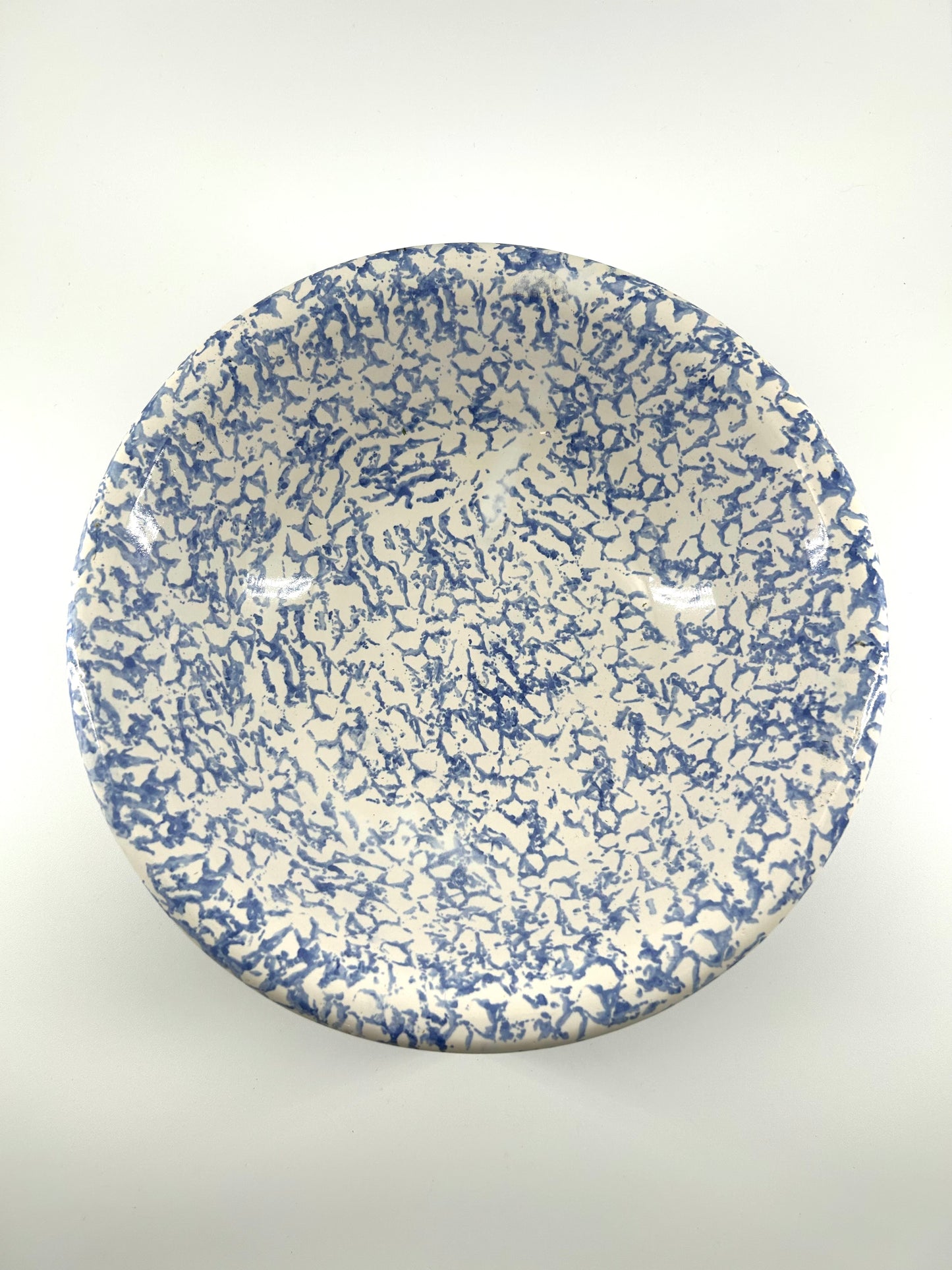 McCoy Spongeware Serving Bowl