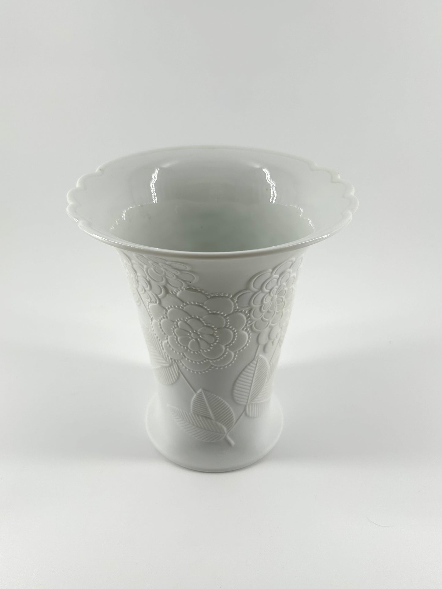 Porcelain Bisque Vase, Kaiser, Manfred Frey