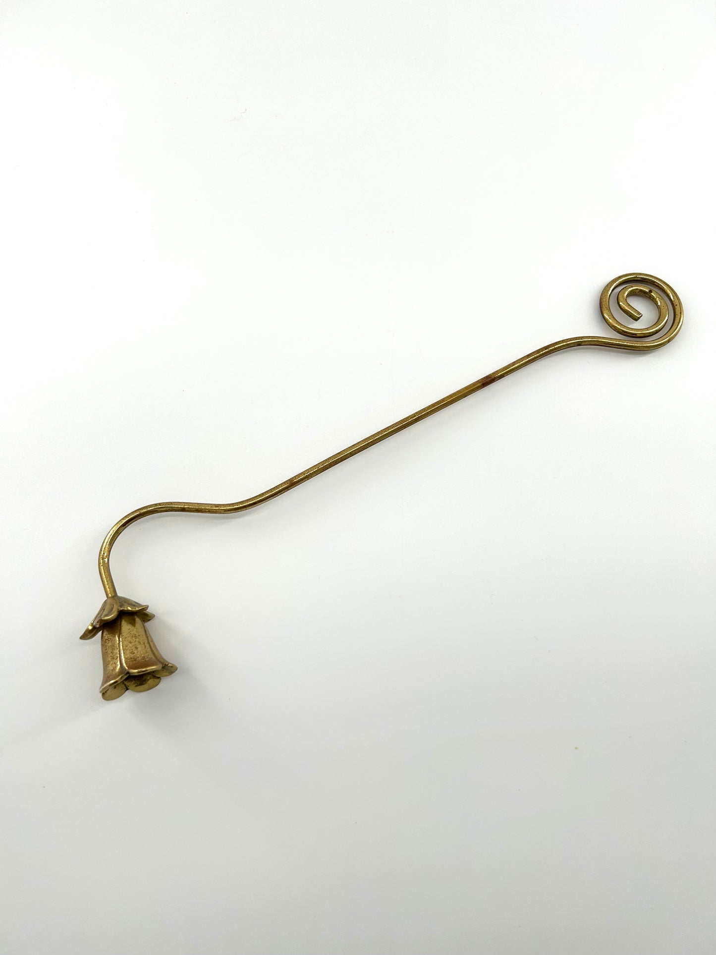 Brass Tulip Candle Snuffer