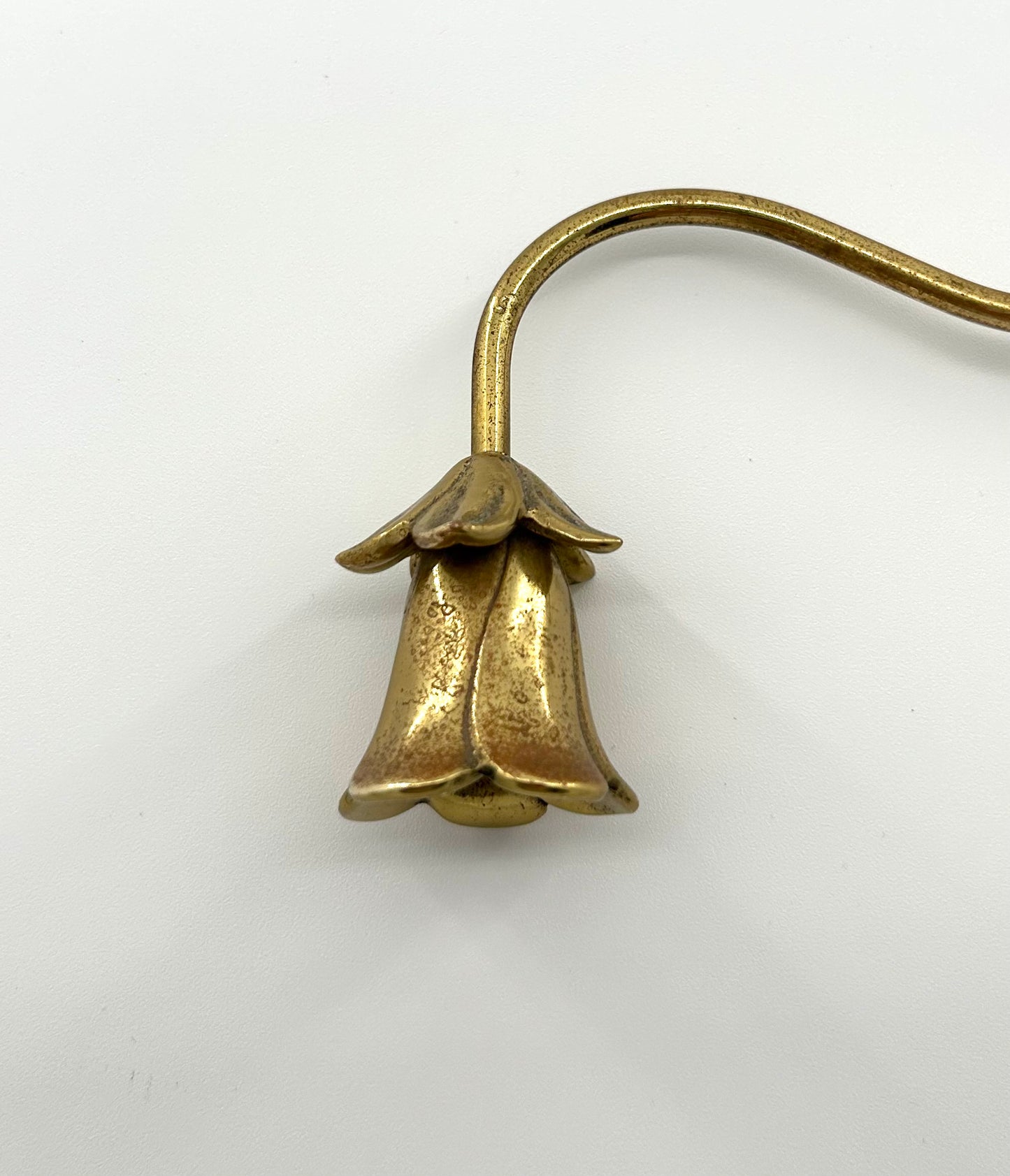 Brass Tulip Candle Snuffer