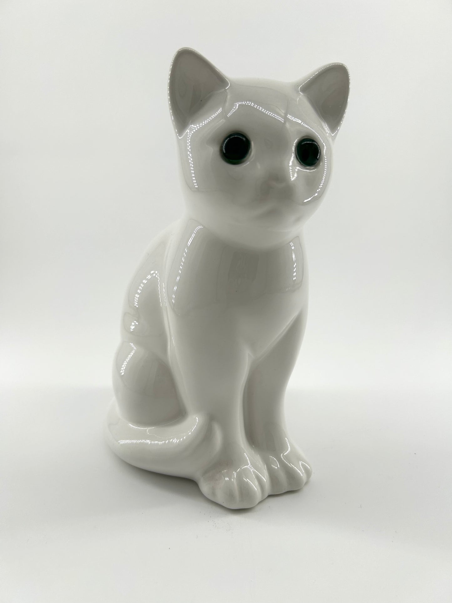 Ceramic ELPA Cat Statue