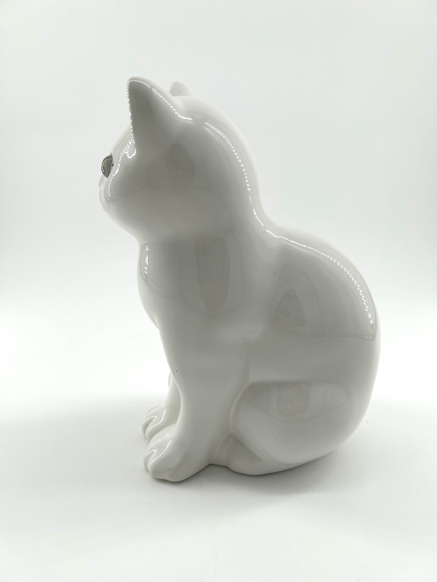 Ceramic ELPA Cat Statue