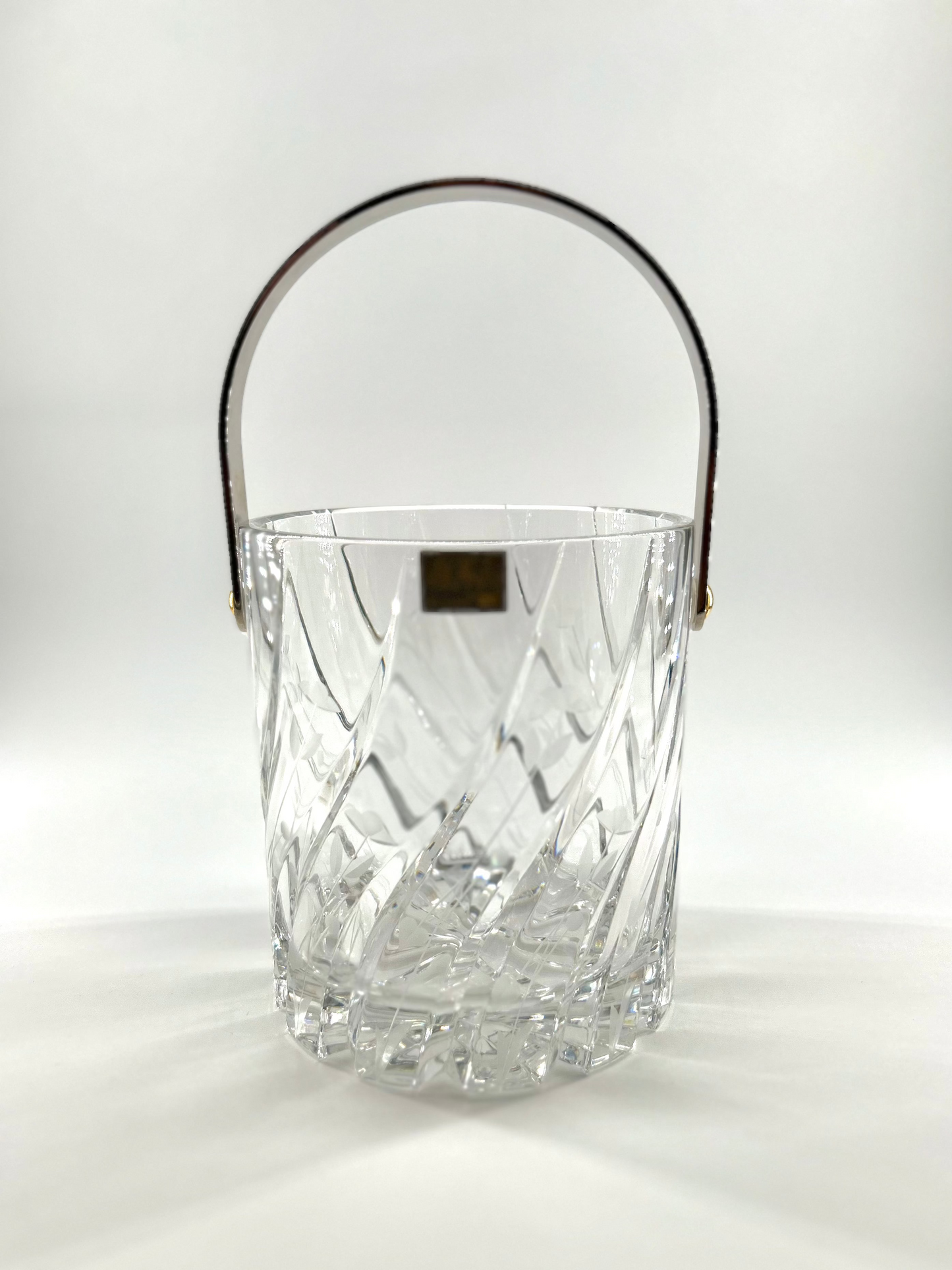 English Garden Crystal Ice Bucket, Mikasa