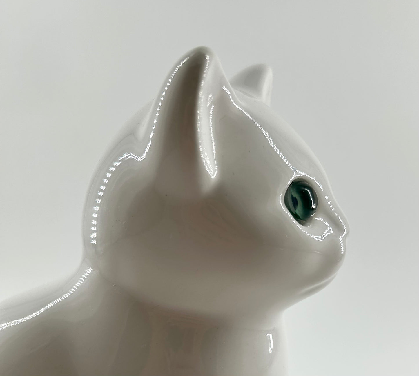 Ceramic ELPA Cat Statue