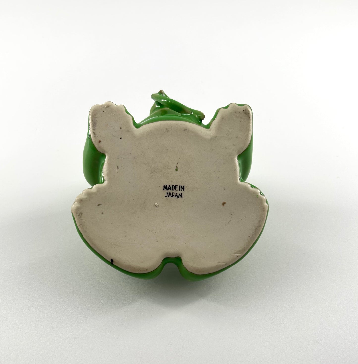 Vintage Ceramic Frog Ashtray, Japan