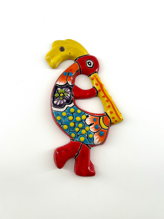 Talavera Pottery Kokopelli Wall Art
