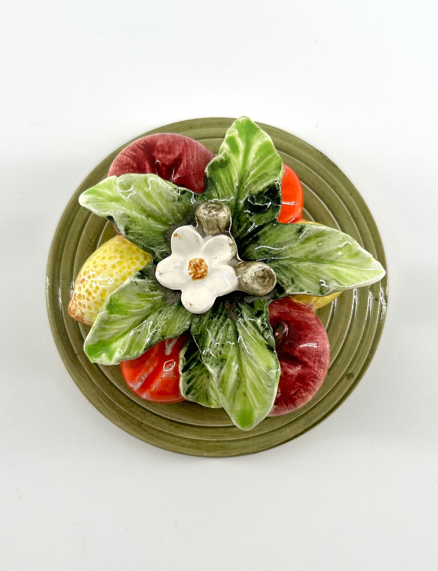 Vintage Canister with Fruit