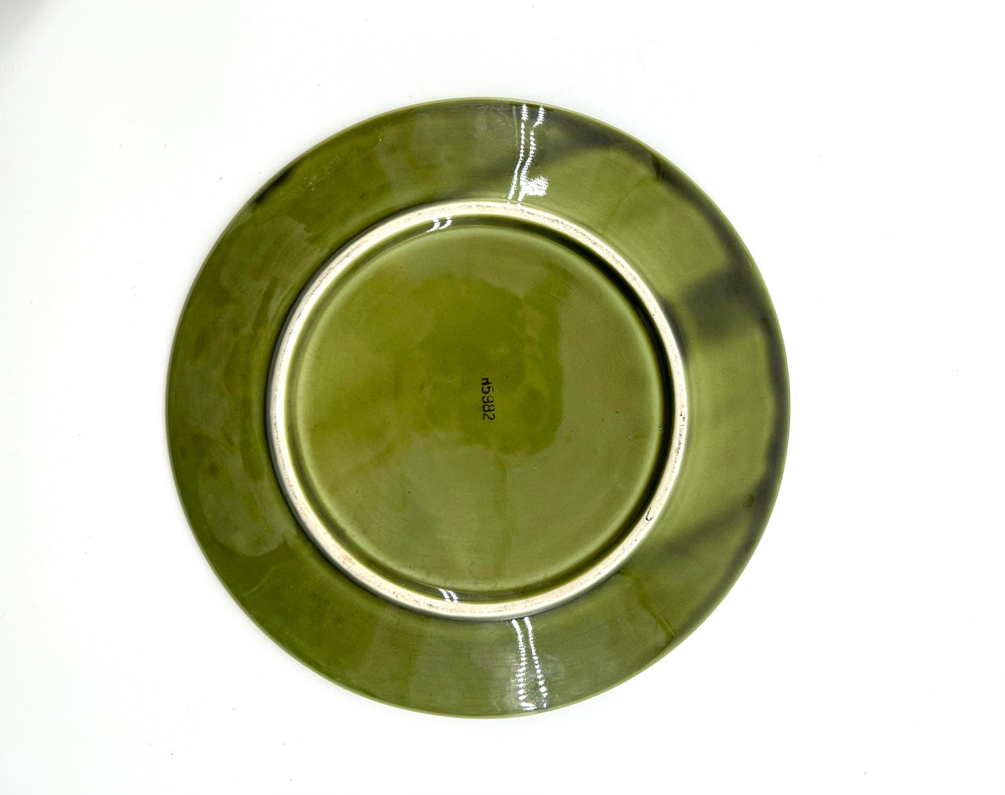 Lefton Oversized Cup and Saucer, Grapevine