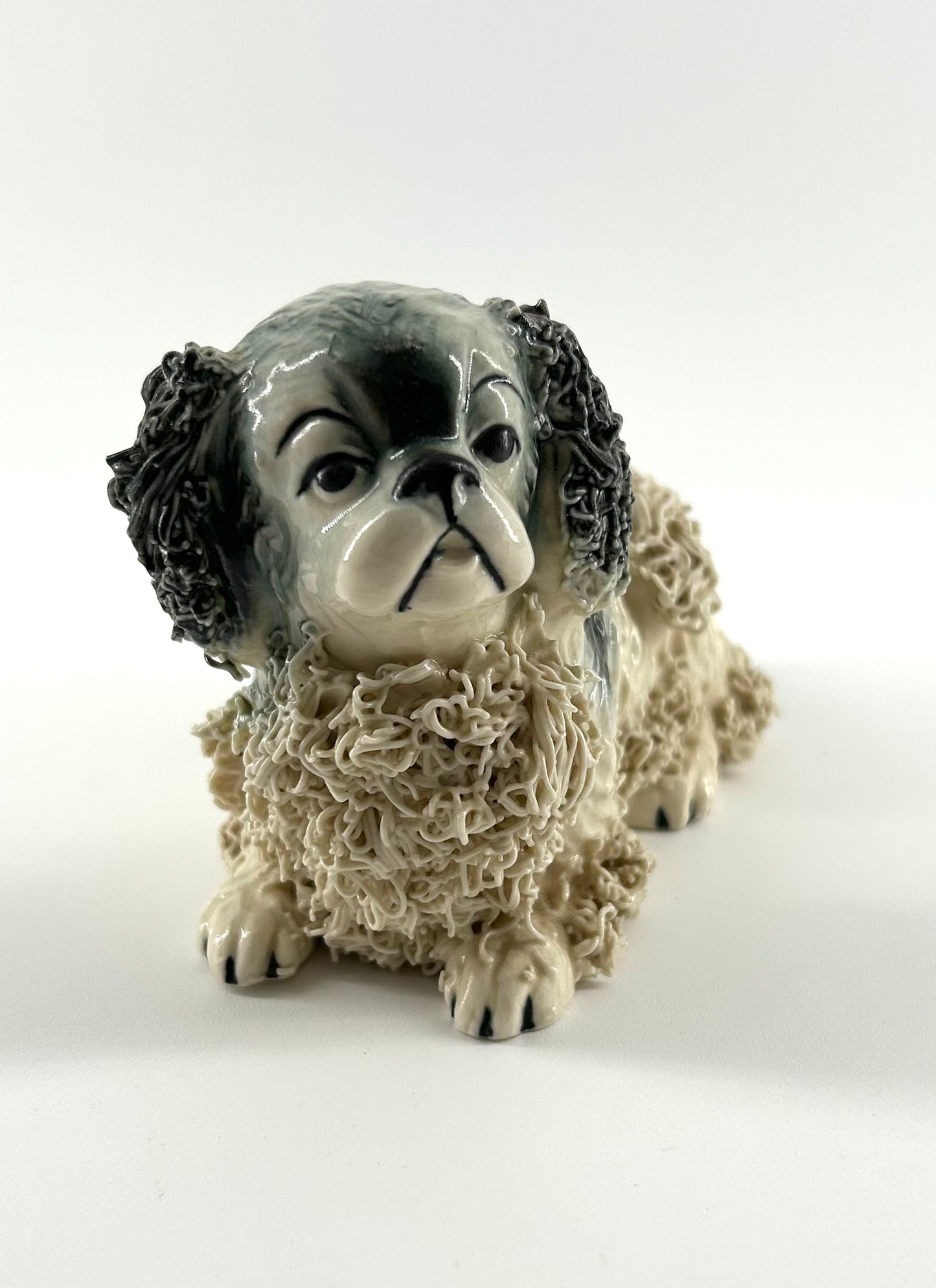 Vintage Spagetti Dogs, Spaniel and Japanese Chin, Japan