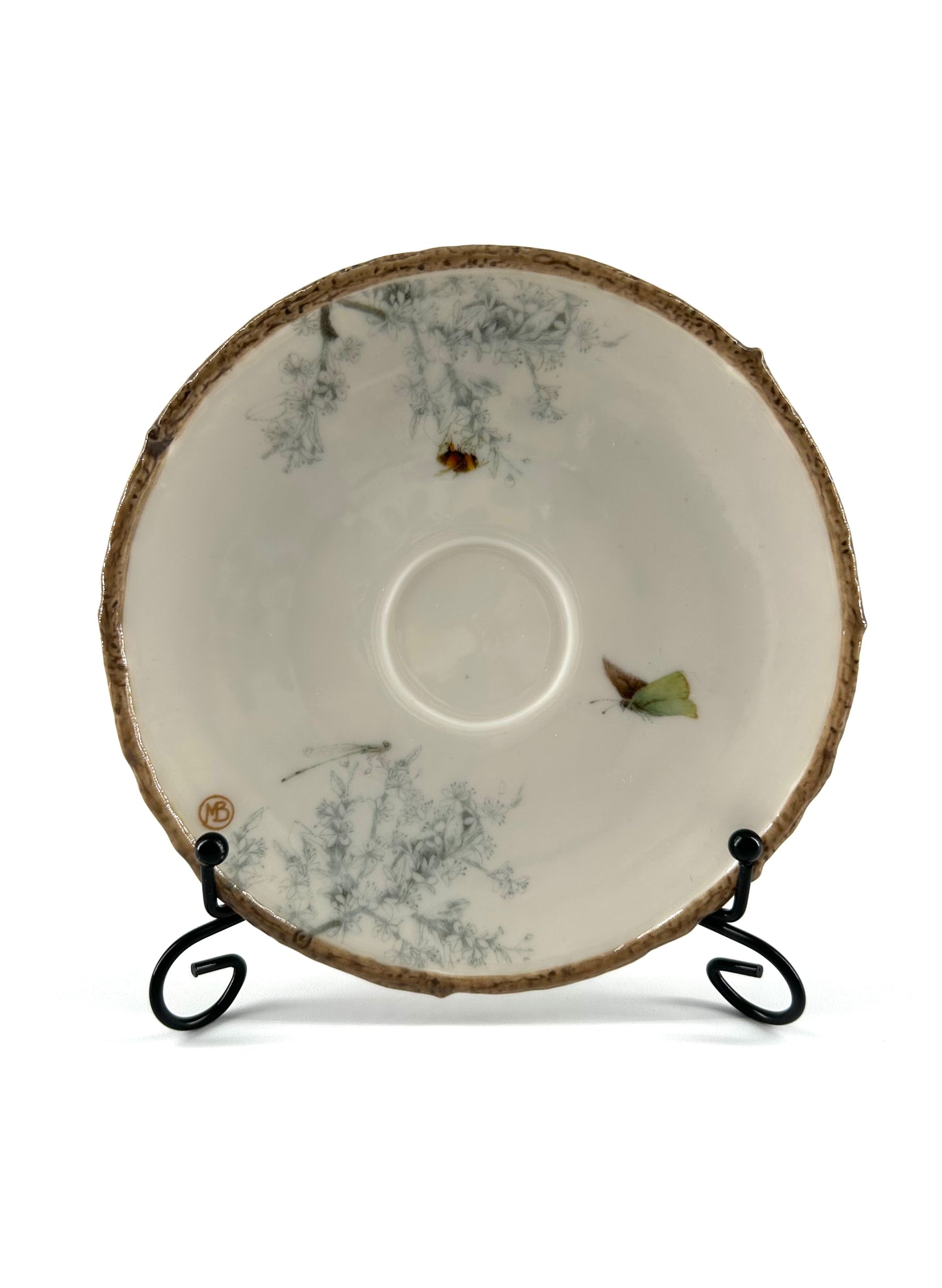 Butterfly Teacup and Saucer, Marjolein Bastin