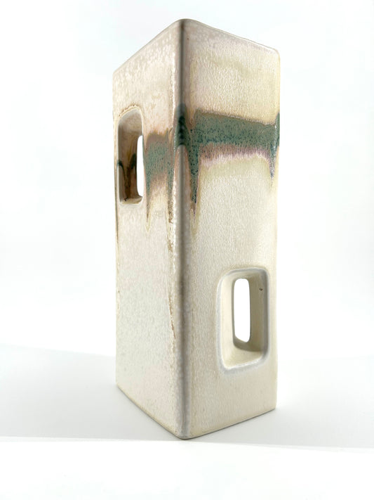 Geometric Cut Out Vase