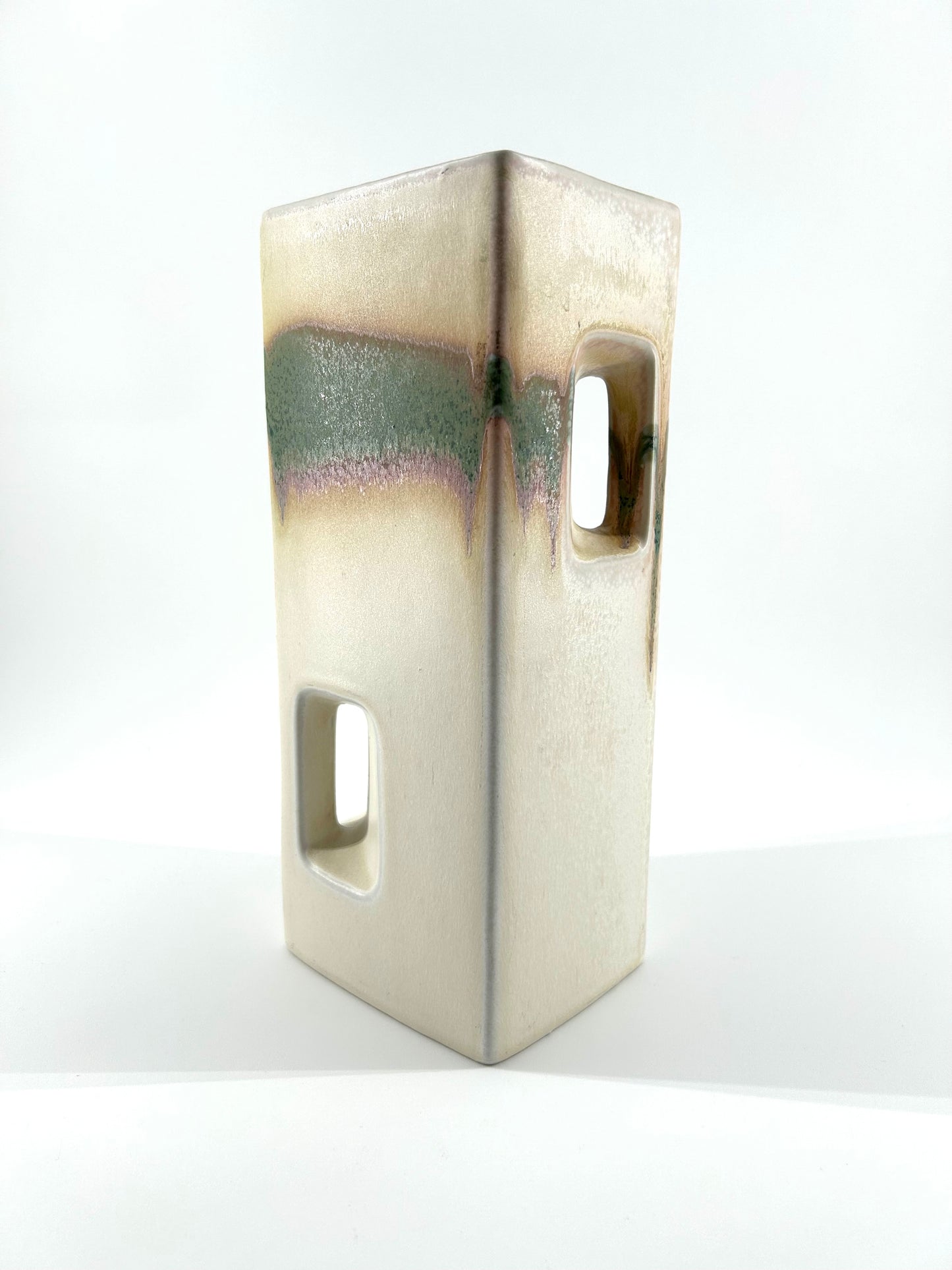 Geometric Cut Out Vase
