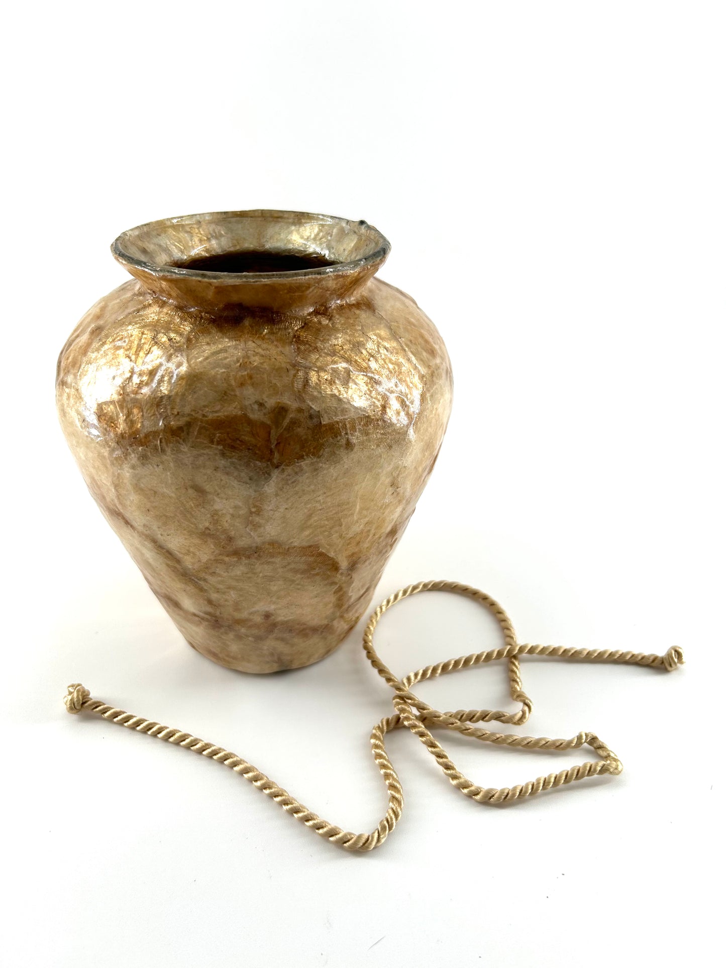 Capiz Shell Vase