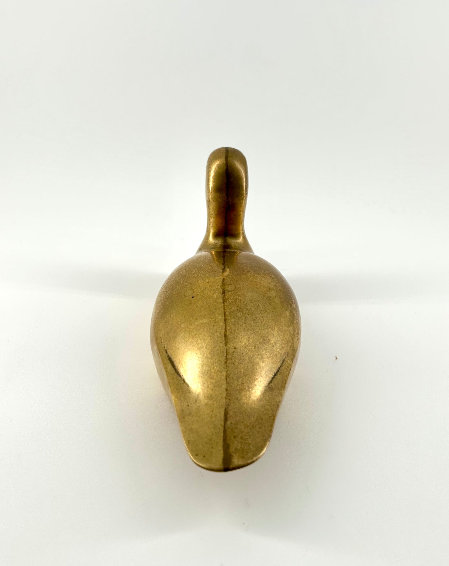 Vintage Brass Duck
