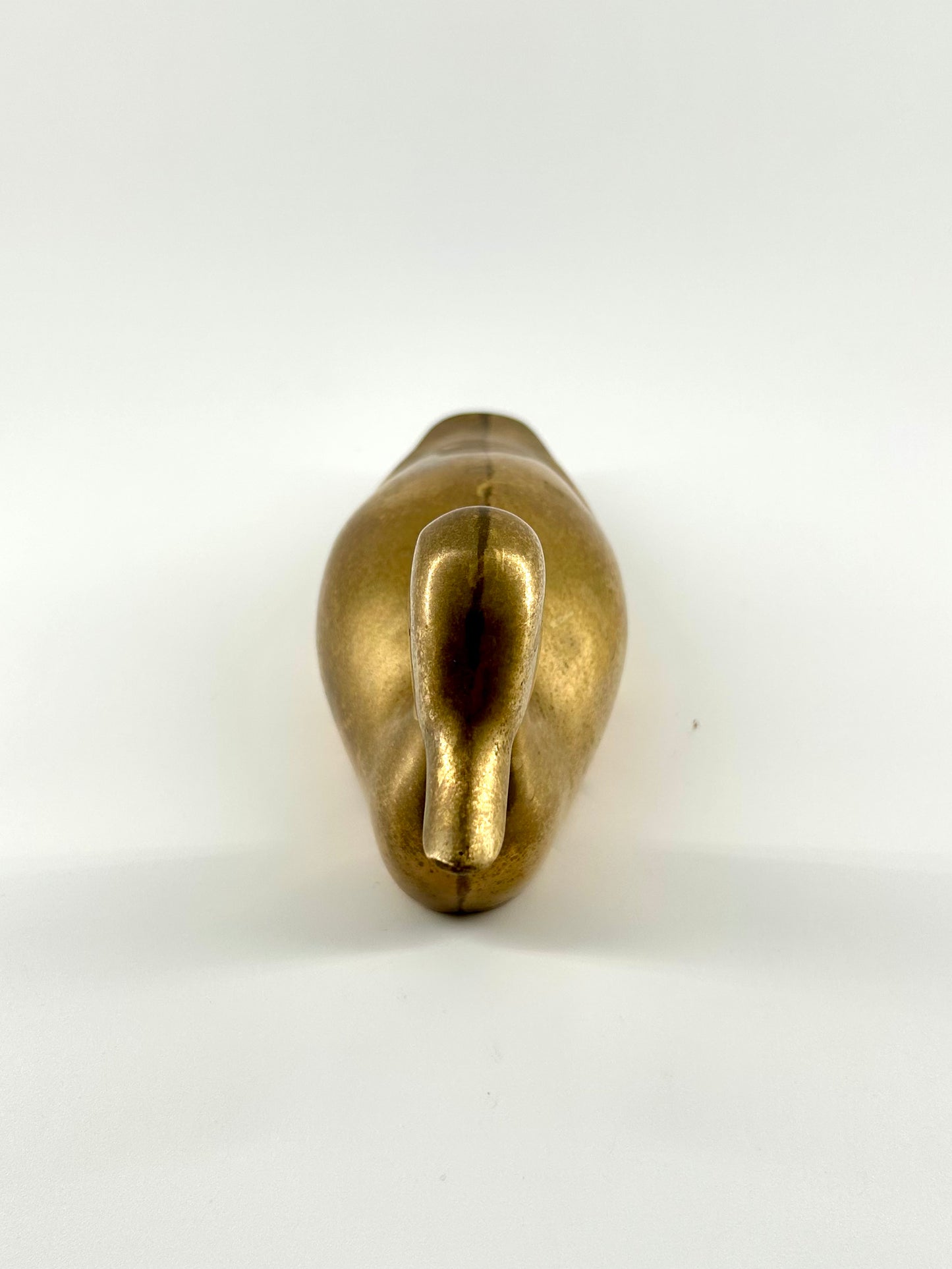 Vintage Brass Duck