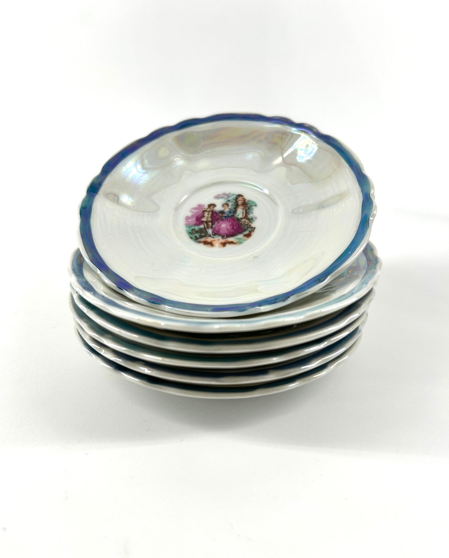 Lusterware Demitasse Tea Set
