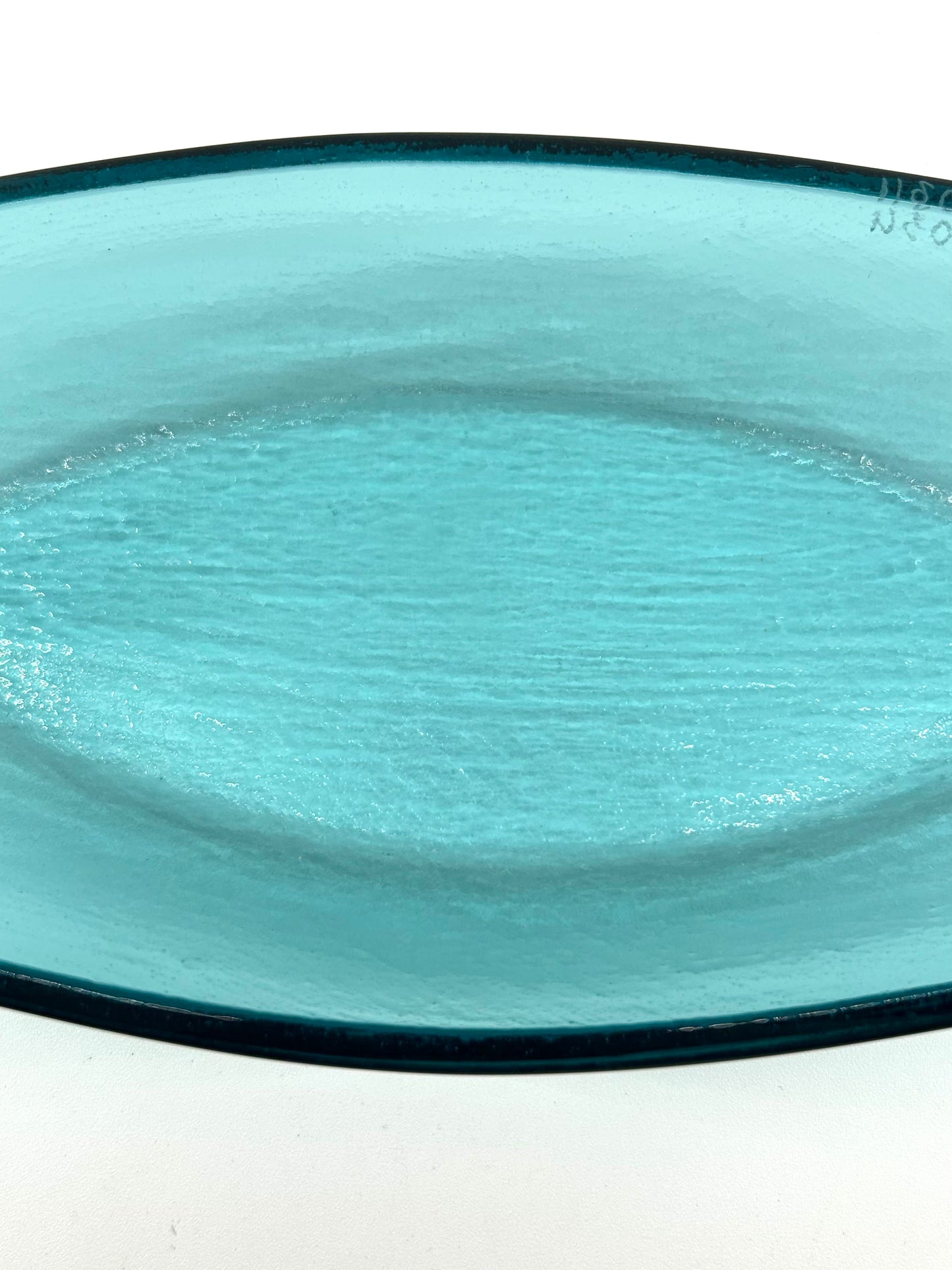 Annieglass Glass Canoe in Ultramarine
