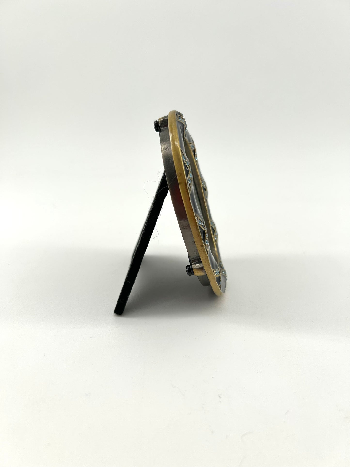 Enamel on Brass Photo Frame