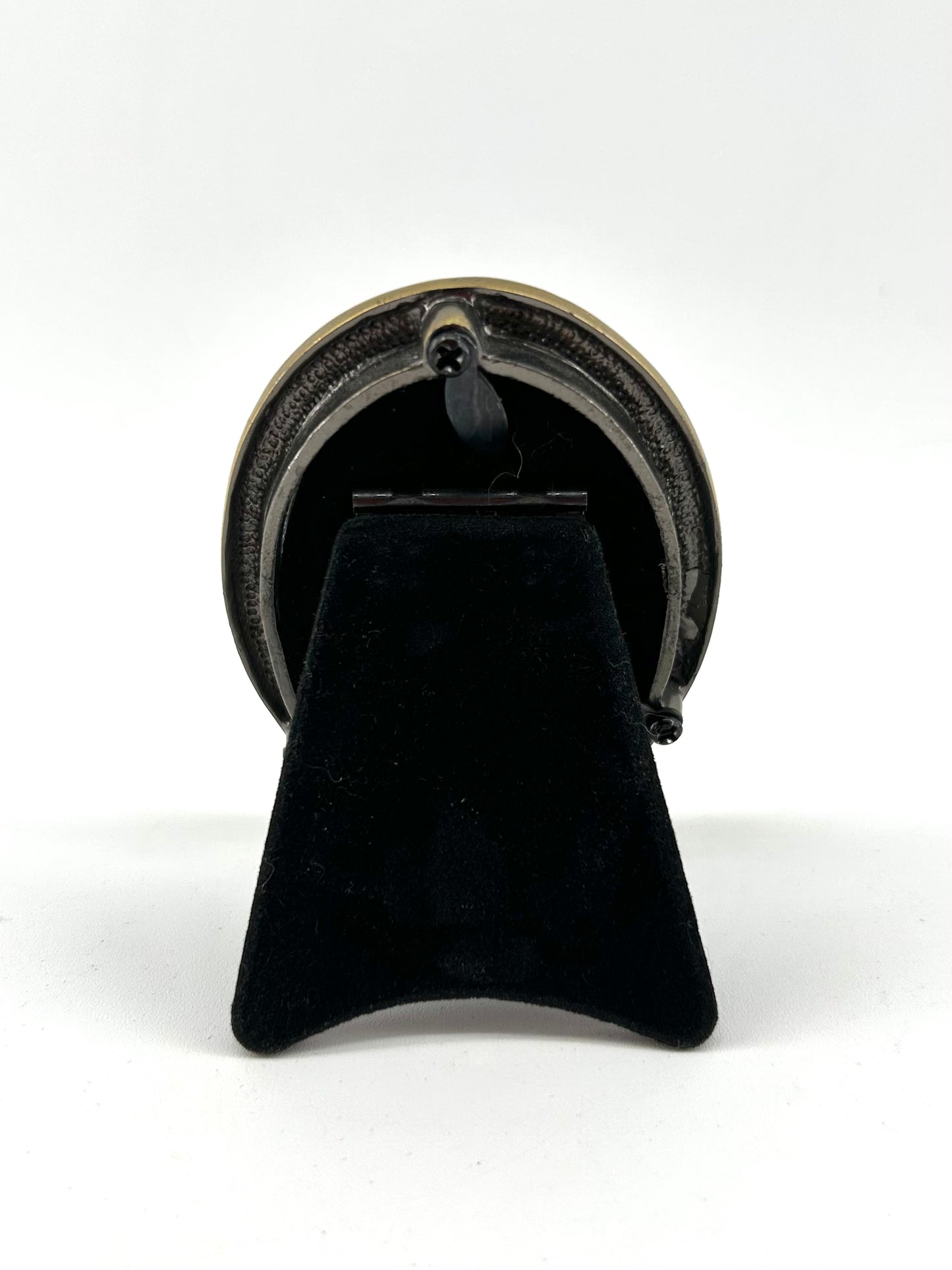 Enamel on Brass Photo Frame