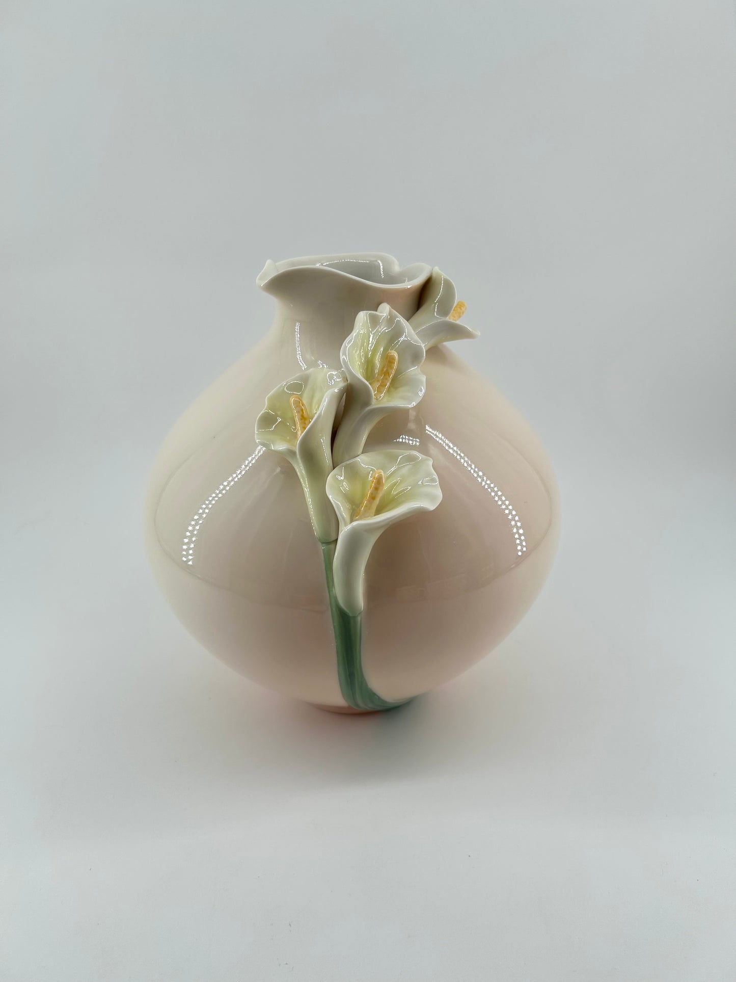 Calla Lily Porcelain Vase