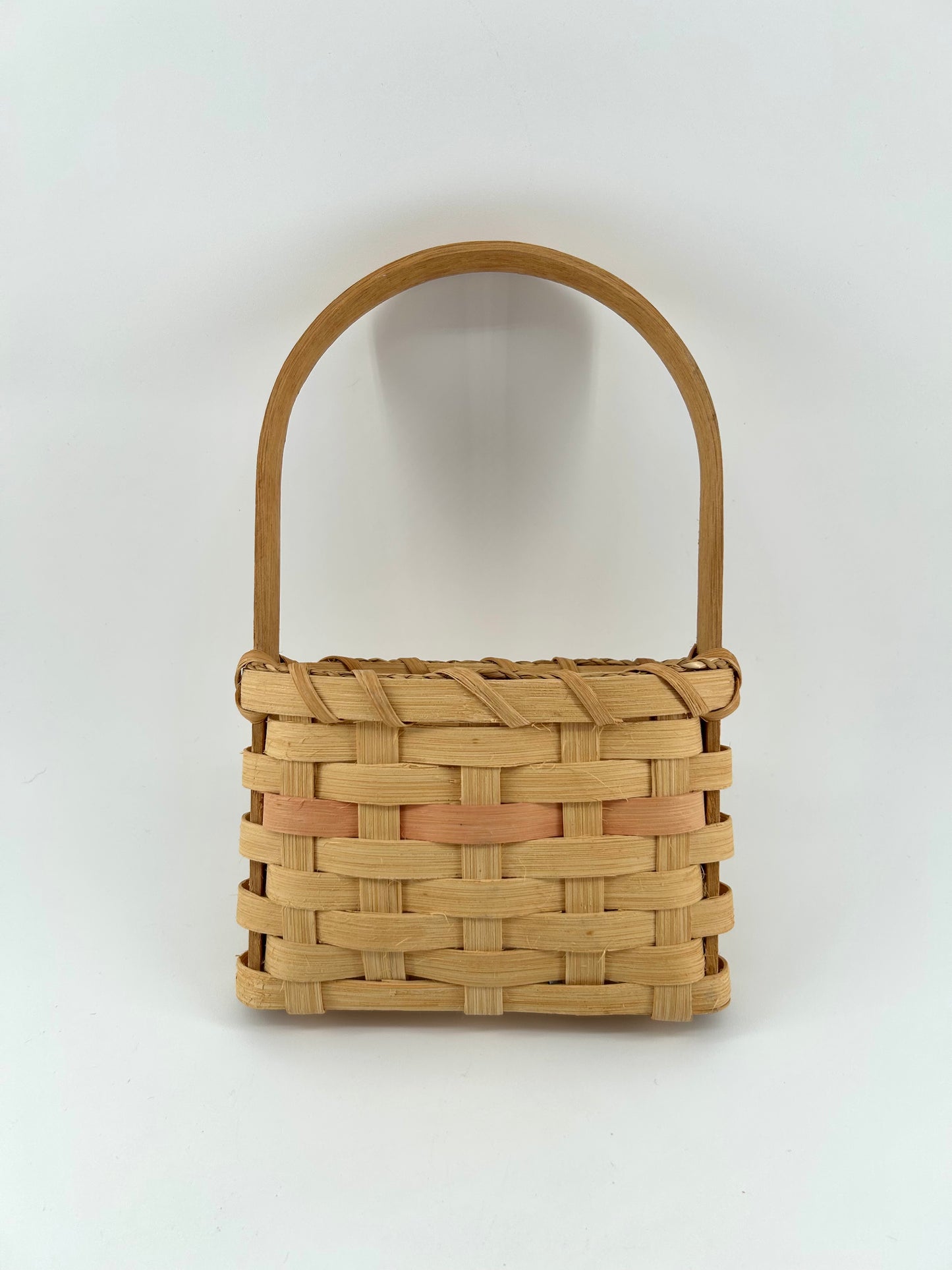 Wall Door Basket With Bow