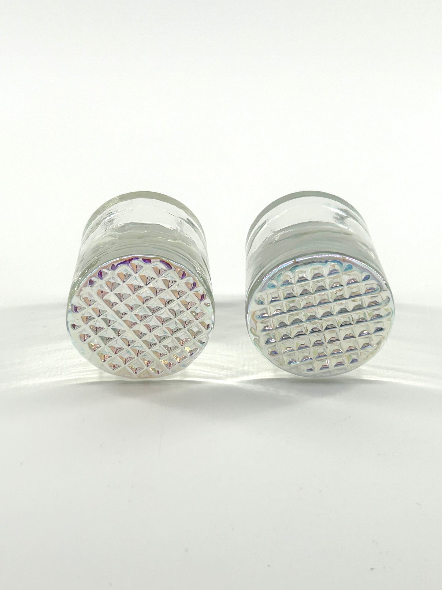 Glass Taper Candlestick Holders