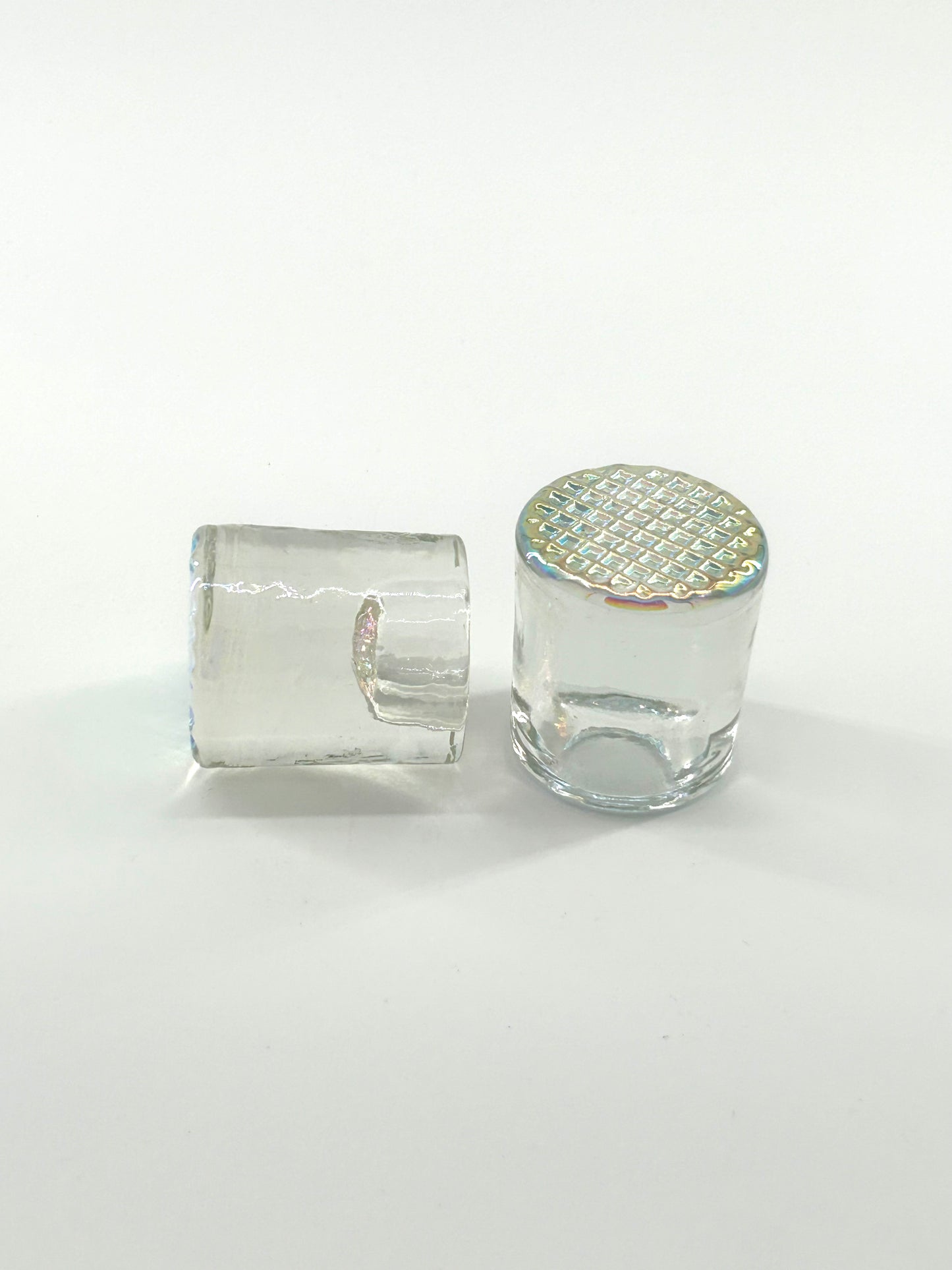 Glass Taper Candlestick Holders