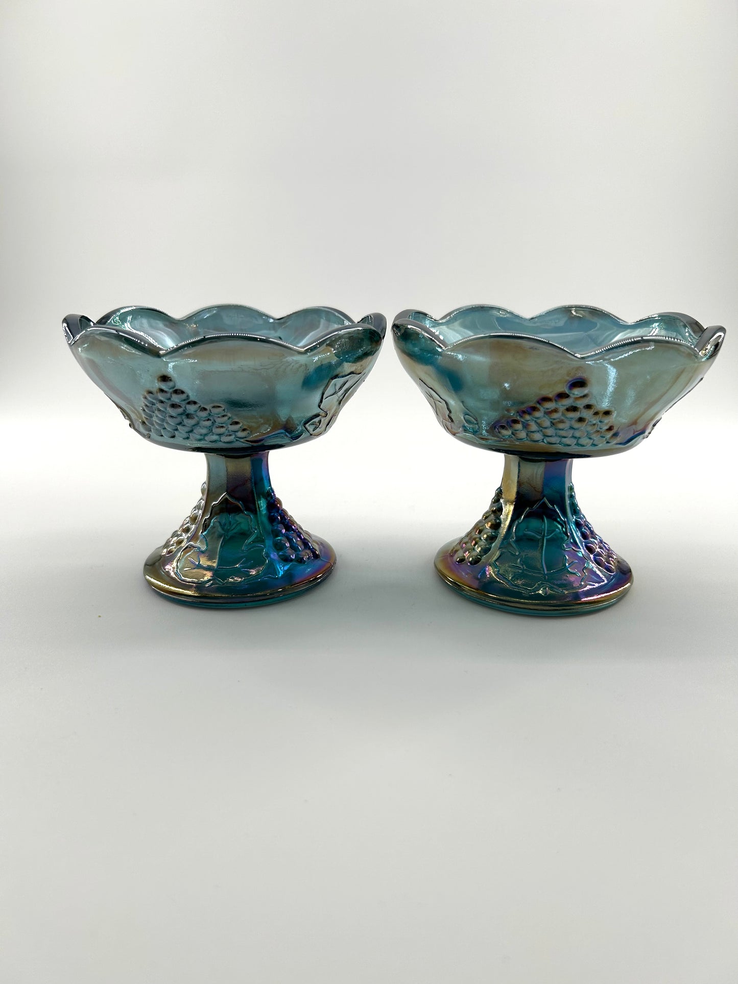 'Harvest Carnival' Glass Candle Holders