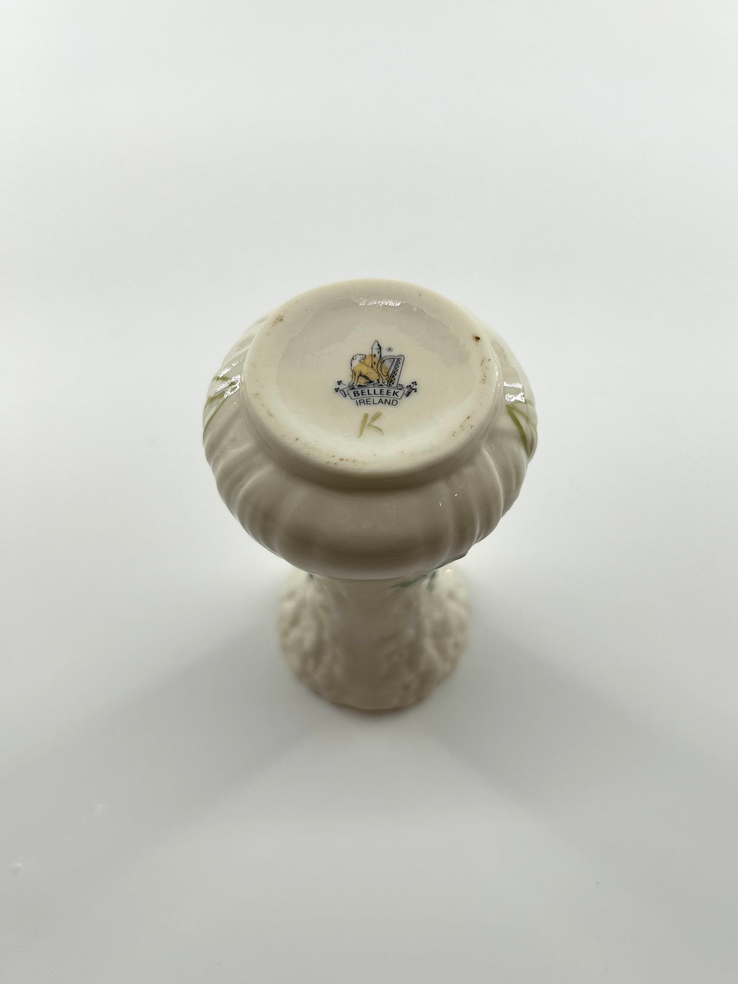 Belleek Shamrock Porcelain Spill Vase