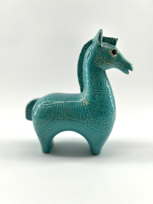 Ceramic Horse Figurine
