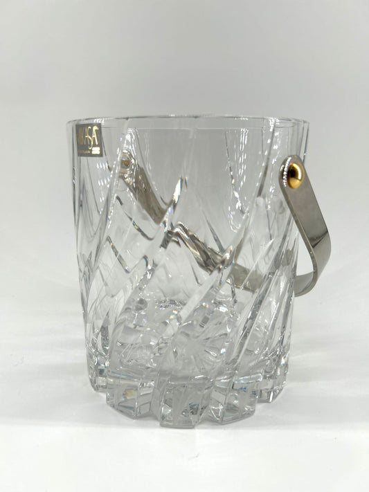 English Garden Crystal Ice Bucket, Mikasa