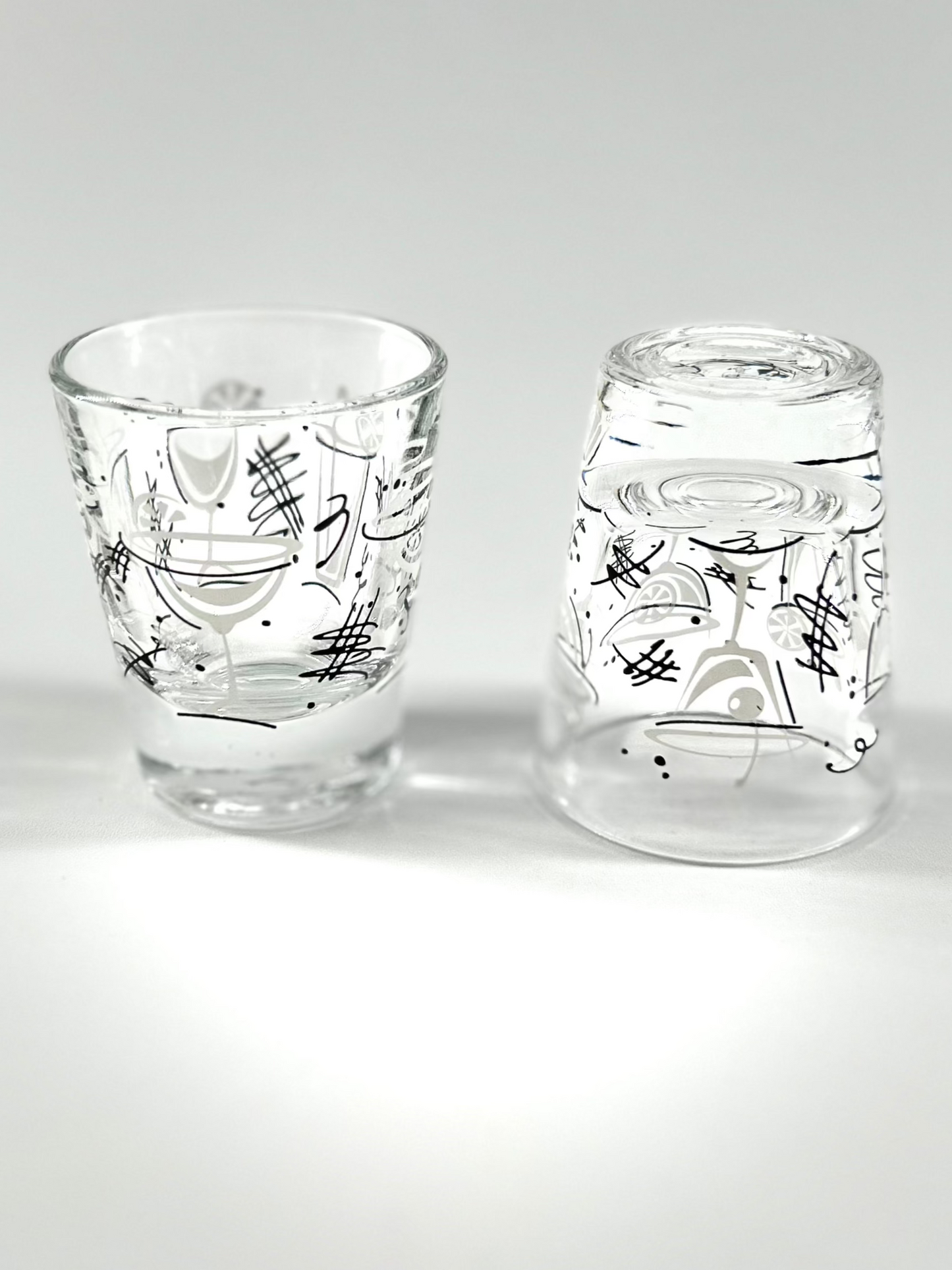 Libbey Martini Point Shot Glasses