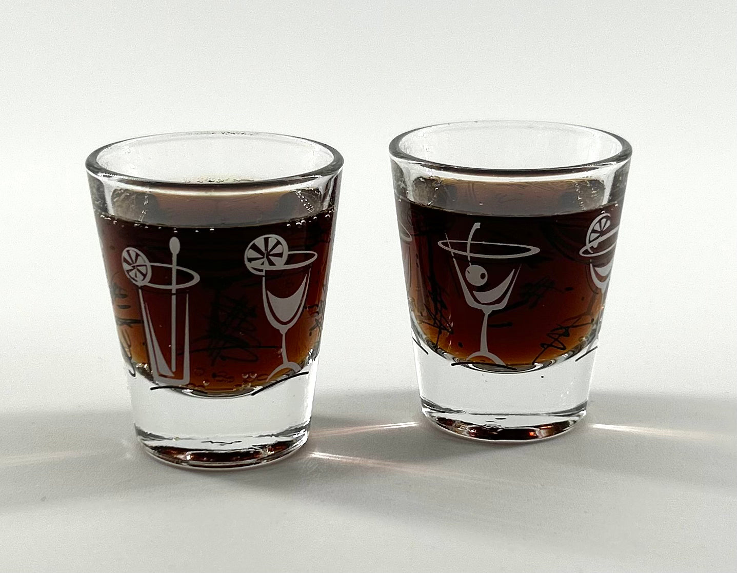 Libbey Martini Point Shot Glasses