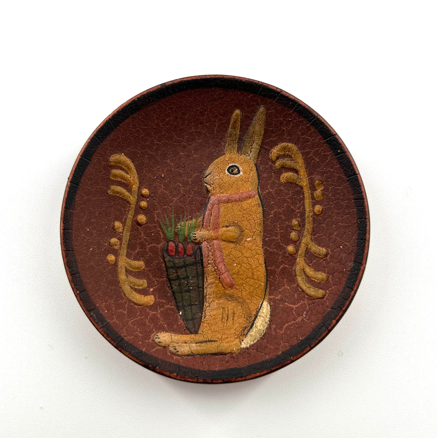 Ragon House Redware Pottery Rabbit Dish