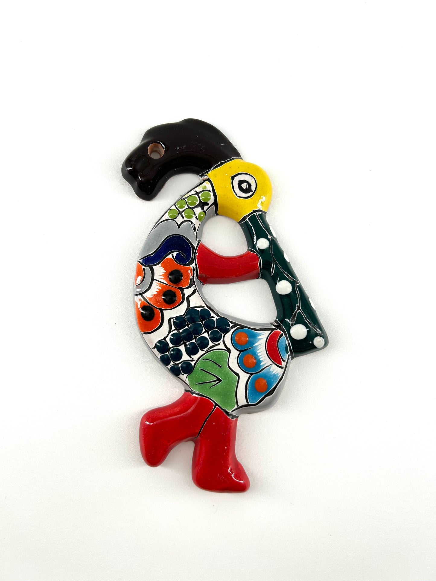 Talavera Pottery Kokopelli Wall Art