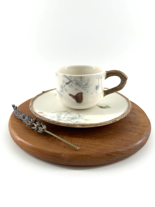 Butterfly Teacup and Saucer, Marjolein Bastin